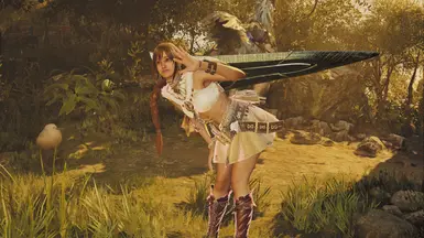 Simplified Jin Dahaad Skirt