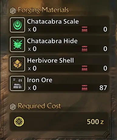 ZERO MATERIAL REQUIREMENTS FOR FORGING