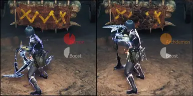 Dual Blades Simple Overlay