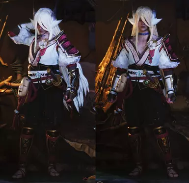 Frostfang Barioth Beta Plus Helmet over Arkvulcan Helm
