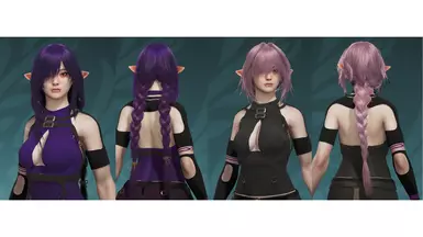 Yve's Hair Alterations - 44 (Astalfa and Acheron)