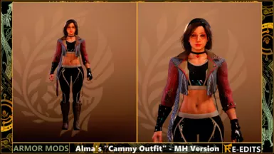 Alma's Cammy Outfit - MH Version - RE-Edits -