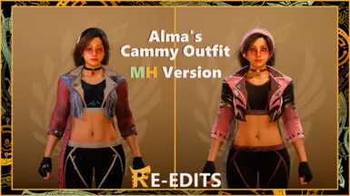 Alma's Cammy Outfit - MH Version - RE-Edits -