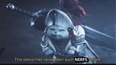 Reasonable Palico Nerfs (Reupload)
