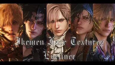 Ikemen Face Textures - Eyeliner