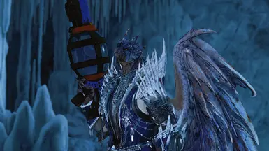 Hunter Velkhana MHWilds Version