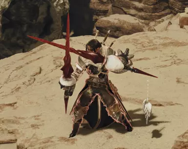 Enhanced Artian DB Into Dual Lala Barina SNS Sword
