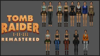 Tomb Raider - I-II-III Remastered - Outfits