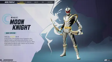 Dino Thunder White Power Ranger - For Moon Knight