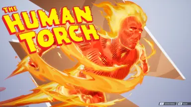 Human Torch - Classic Outfit