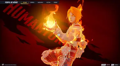 Vaan as The Human Torch