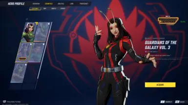 Black and Red GOTG Mantis Recolor