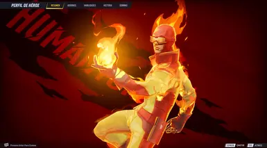 Rex Splode as The Human Torch