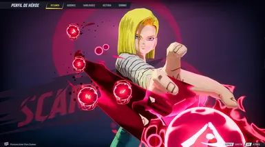 Android 18 (DBX2) as Scarlet Witch