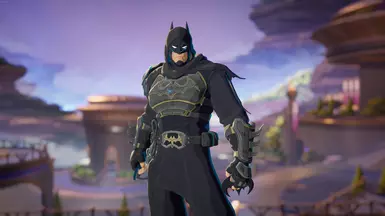 Ninja Knight Batman over Moon