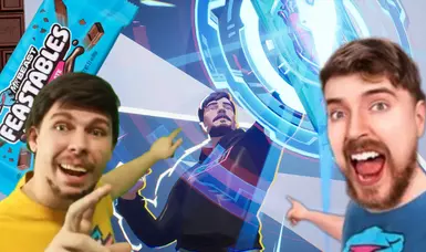 Mr. Beast over Captain America