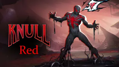 Spider Man Black Suit (Knull Red)