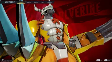 WarGreymon and BlackWarGreymon (Wolverine and Black Panther)