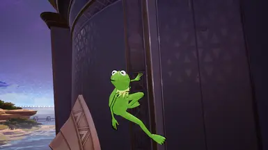 Kermit the Frog as Spider Man