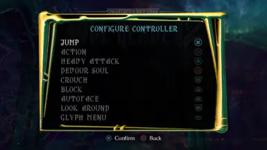 PS4-5 Button for remastered and classic mode on X-input