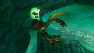 After - wing tips reach further/closer to claws