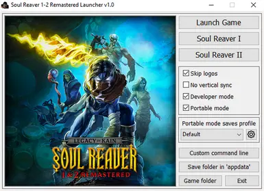 Soul Reaver 1-2 Remastered Launcher