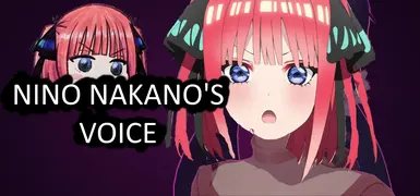 Nino Nakano Japanese voice replacement