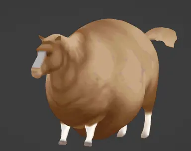 Fat Horse (Wolf Enemy Replacer)