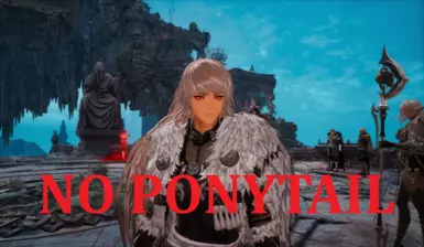 No Ponytail (Ghost Knight's and Berserker Hair)