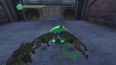 (PC) An Unused Variation ''Gamma Dog Green'' (Model Swap)