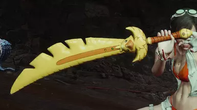 Chocobo Sword (Yuffie) (FF7 First Soldier) (DressCode) (Pak) (Weapon)