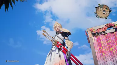 Cloud Marasume White training garb