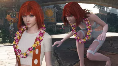 Aerith as Leeloo Dallas from The Fifth Element - DRESSCODE