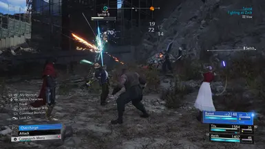 Game would Crash if it tried to have Cid and Vincent join combat.