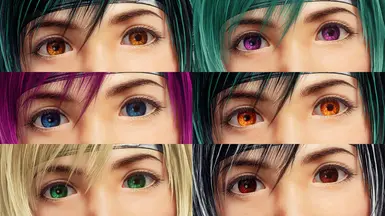 Yuffie's Vivid Eye Color Collection