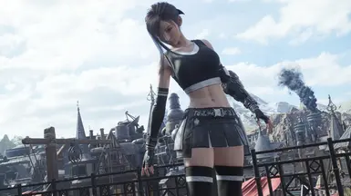 Tifa - Remove Suspenders and Belts - Standard Outfit