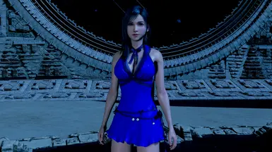 Tifa Purple Dress