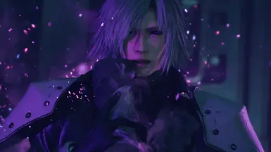 Silver Hair With Jenova Birth Eye