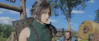 Hair Retexture (Tifa's color)