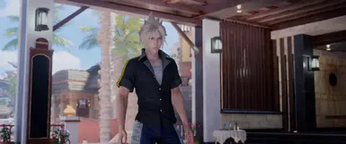 Ocean Chocobo Outfit (No Sleeves, and Riku retex)