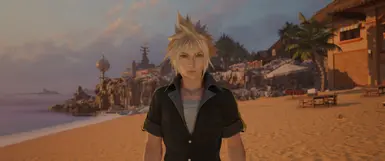 Ocean Chocobo Outfit (No Sleeves, and Riku retex)