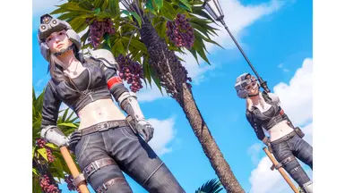 Aerith and Tifa Shinra Crop Top Soldiers