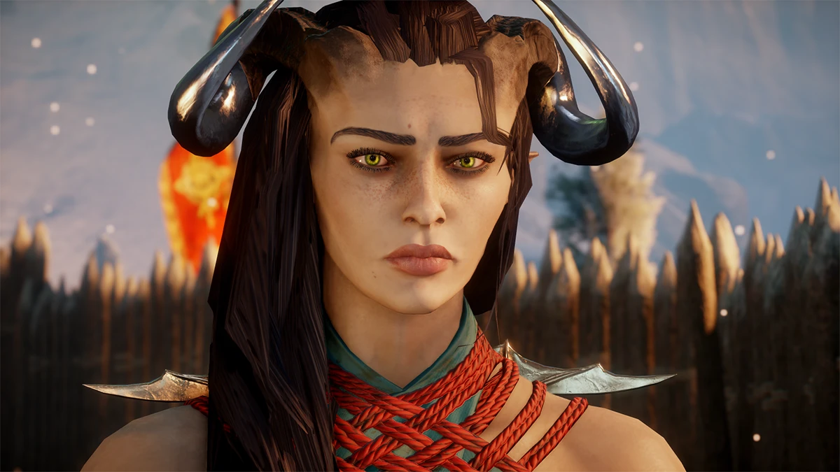 Qunari sideswept hair at Dragon Age: Inquisition Nexus - Mods and community