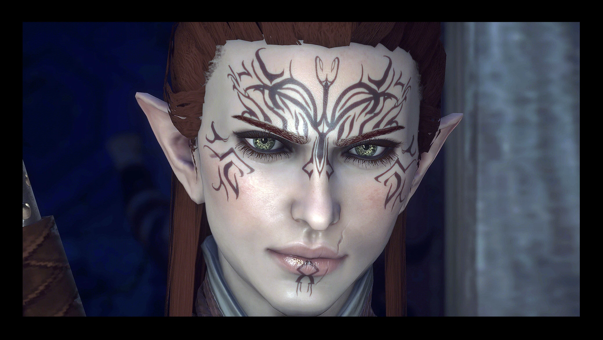 Dalish Elf Concept Tattoo at Dragon Age Inquisition Nexus.