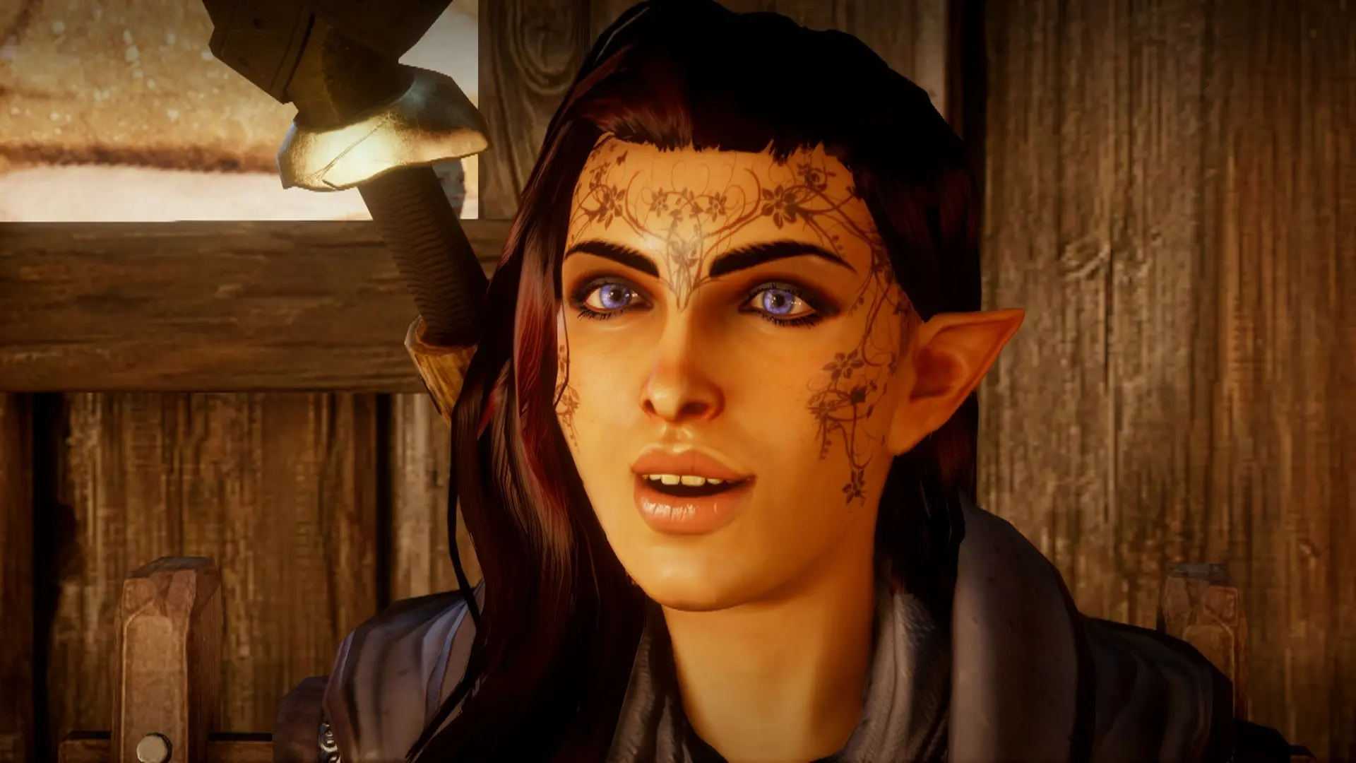 Elven flower tattoo at Dragon Age: Inquisition Nexus - Mods and community