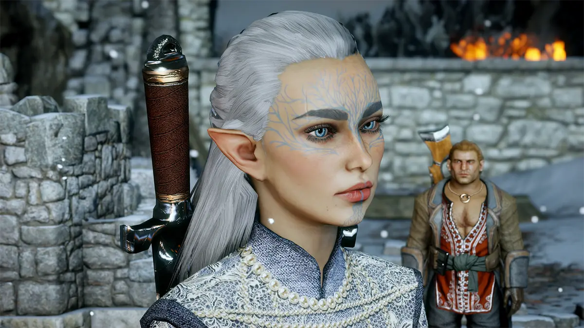 Long pulled back hair variants at Dragon Age: Inquisition Nexus - Mods ...