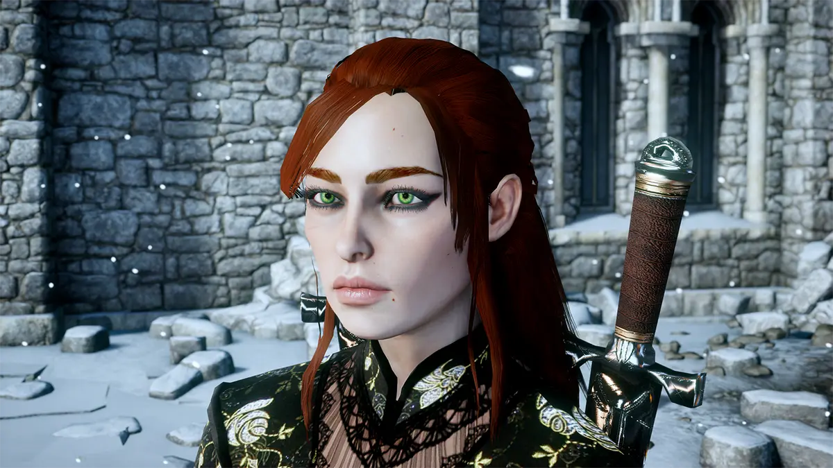 Long pulled back hair variants at Dragon Age: Inquisition Nexus - Mods ...