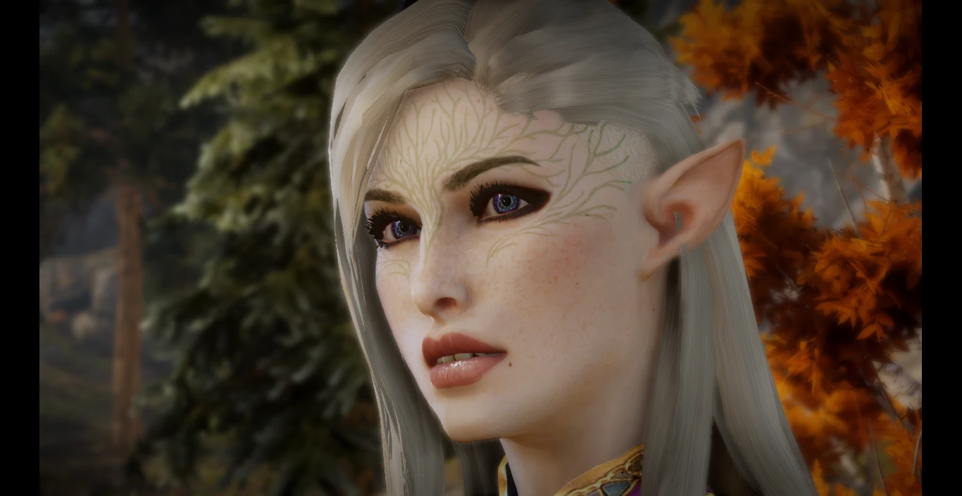 Dragon age inquisition female elf sliders - 🧡 Shira Lavellan - elf ...