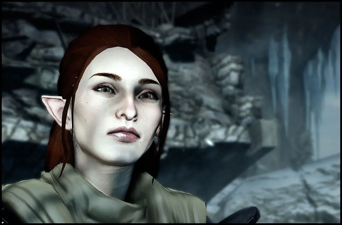 Short Pulled Back Hair With a Bun at Dragon Age: Inquisition Nexus ...