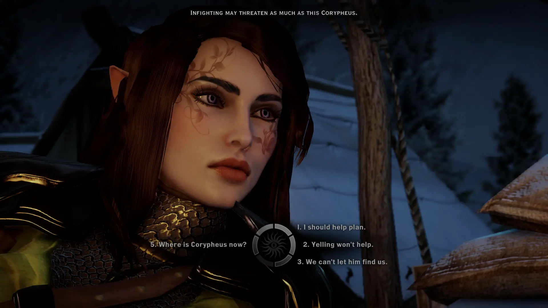 Vesper Lavellan Ef Sliders And Game Save At Dragon Age Inquisition